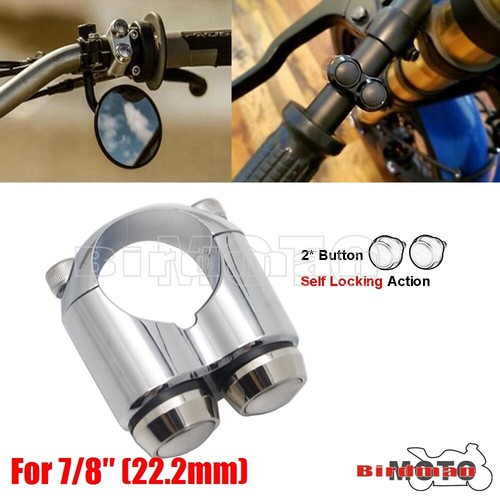 Motorcycle self locking button - motorcycle, self-locking